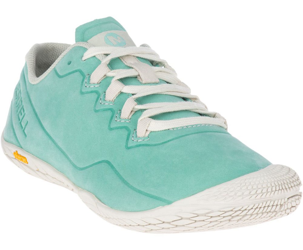 Merrell Sneakers Dame - Vapor Glove 3 Luna Læder - Mintgrønne - TUY712840